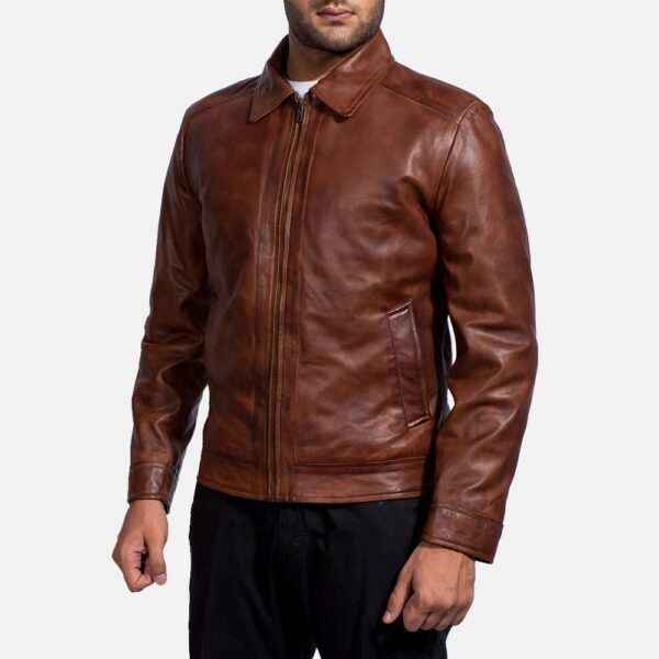 Inferno Leather Jacket - Image 3