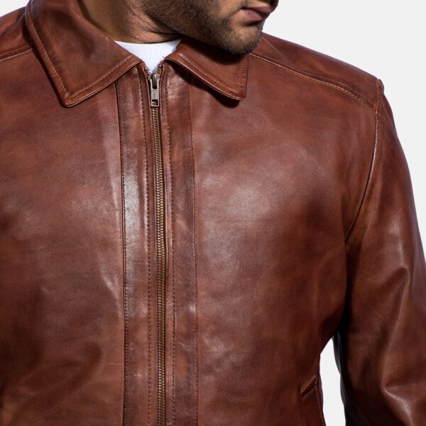 Inferno Leather Jacket - Image 2