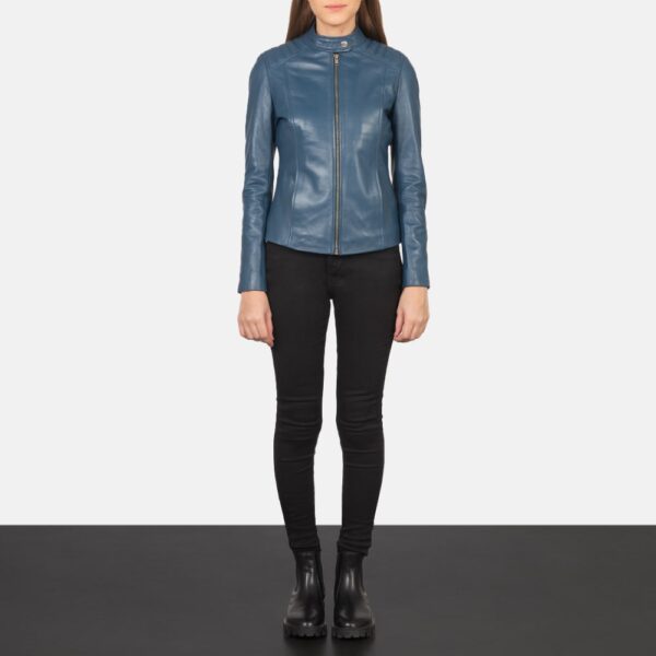 Kelsee Leather Biker Jacket